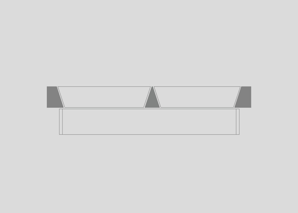 Softside Divider, cross-section diagram